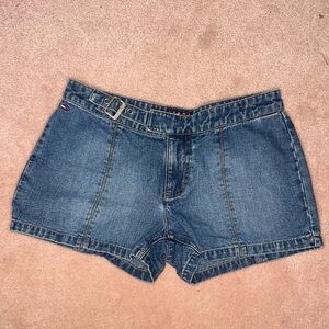 Tommy Hilfiger Y2K 2002 Lowrise Denim Shorts